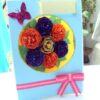 Glowing Flowers Greeting Card image Glowing Flowers Greeting Card image