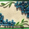 Awesome Blue Themed Corner Greeting Card image Awesome Blue Themed Corner Greeting Card image