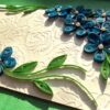 Awesome Blue Themed Corner Greeting Card image Awesome Blue Themed Corner Greeting Card image