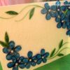 Awesome Blue Themed Corner Greeting Card image Awesome Blue Themed Corner Greeting Card image