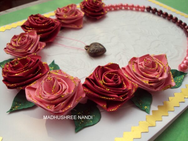 Rose Circle Greeting Card image Rose Circle Greeting Card image