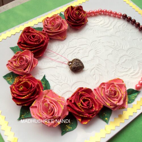 Rose Circle Greeting Card image Rose Circle Greeting Card image