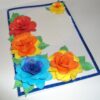 Beautiful Big Flowers with Doily Greeting Card image