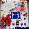 Love and Birthday Themed Scrapbook image