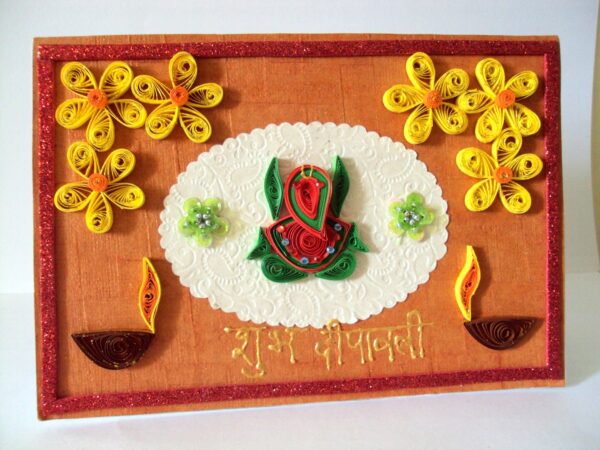 Beautiful Diwali Greeting Card image Beautiful Diwali Greeting Card image