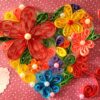 Evergreen Colorful Heart Greeting Card image Evergreen Colorful Heart Greeting Card image