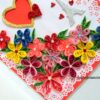 Beautiful Flowers and Love Themed Greeting Card image