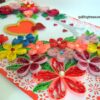Beautiful Flowers and Love Themed Greeting Card image