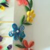 Multicolor Flowers Mini Scrapbook Greeting Card image Multicolor Flowers Mini Scrapbook Greeting Card image