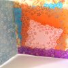 Multicolor Flowers Mini Scrapbook Greeting Card image Multicolor Flowers Mini Scrapbook Greeting Card image