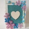 Glittering Blue Themed Greeting Card image Glittering Blue Themed Greeting Card image