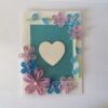 Glittering Blue Themed Greeting Card image Glittering Blue Themed Greeting Card image