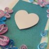 Glittering Blue Themed Greeting Card image Glittering Blue Themed Greeting Card image