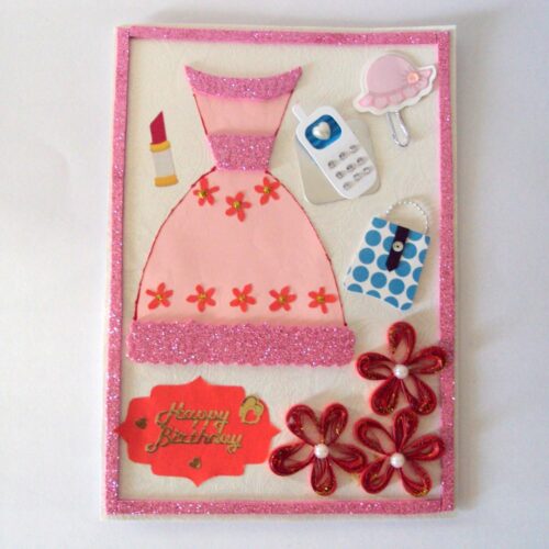 Birthday Girl Greeting Card image