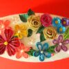 Multicolor Flowers Quilled Decorated Gift Box image Multicolor Flowers Quilled Decorated Gift Box image