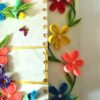 Multicolor Flowers Mini Scrapbook Greeting Card image Multicolor Flowers Mini Scrapbook Greeting Card image