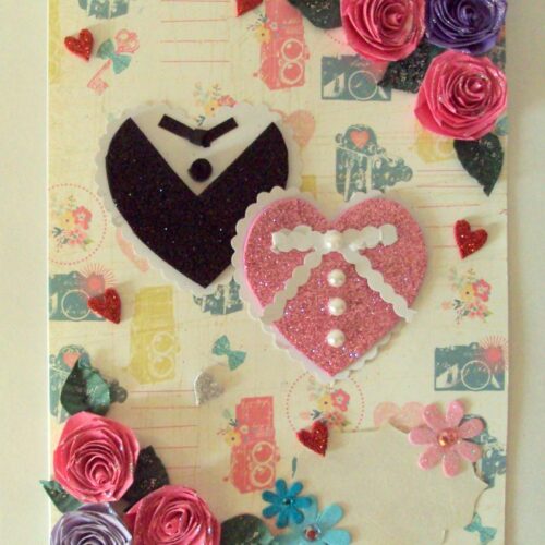 Fancy Couple Greeting Card image
