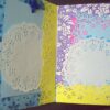 Multicolor Flowers Mini Scrapbook Greeting Card image Multicolor Flowers Mini Scrapbook Greeting Card image