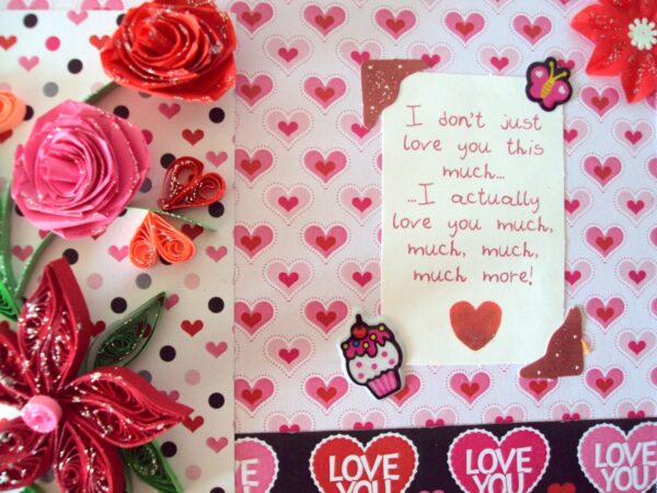 Too Much Love Greeting Card image