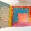 Multicolor Flowers Mini Scrapbook Greeting Card image