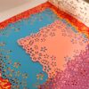 Multicolor Flowers Mini Scrapbook Greeting Card image