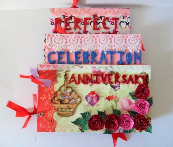Happy Anniversary Cake Shaped Album image