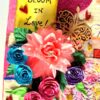 Blooming Love Quilled Greeting Card image