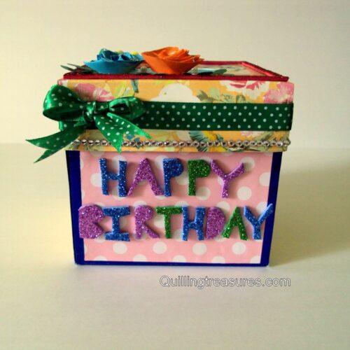 Happy Birthday Husband Explosion Box image