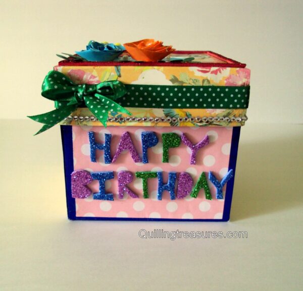 Happy Birthday Husband Explosion Box image Happy Birthday Husband Explosion Box image