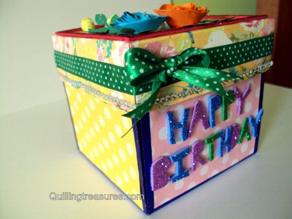 Happy Birthday Husband Explosion Box image Happy Birthday Husband Explosion Box image