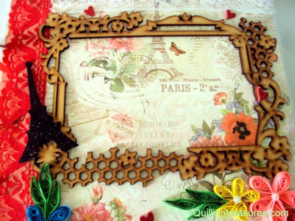 Too Much Love Handmade Quilled Scrapbook Too Much Love Handmade Quilled Scrapbook
