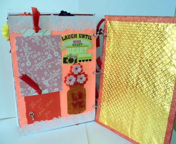 Too Much Love Handmade Quilled Scrapbook Too Much Love Handmade Quilled Scrapbook