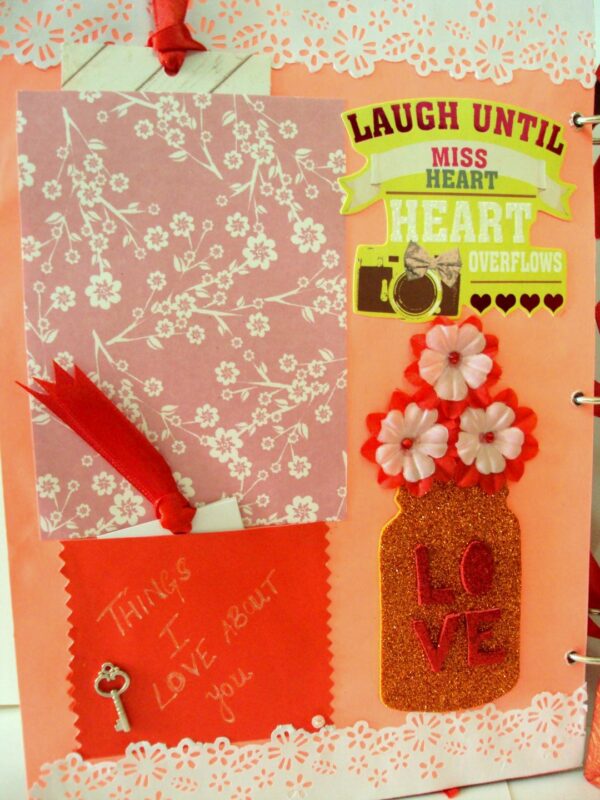 Too Much Love Handmade Quilled Scrapbook Too Much Love Handmade Quilled Scrapbook
