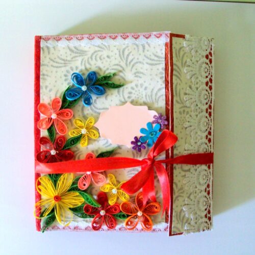 Multicolor Mini Scrapbook Greeting Card image