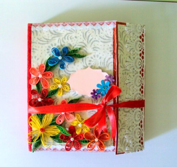 Multicolor Mini Scrapbook Greeting Card image Multicolor Mini Scrapbook Greeting Card image