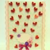 Quilled Hearts Allover Greeting Card image Quilled Hearts Allover Greeting Card image