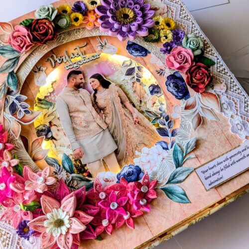 Handmade Wedding Scrapbook