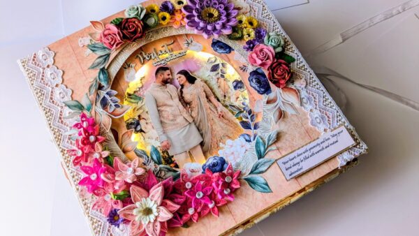 EFWEF Handmade Wedding Scrapbook
