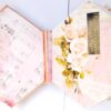 Sparkling Diamond shaped love Scrapbook album