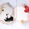 Sparkling Diamond shaped love Scrapbook album