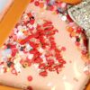 Sparkling Diamond shaped love Scrapbook album
