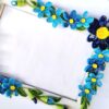 IMG20220404081014 Blue Quilled Flowers Photo frame - 5x7inch