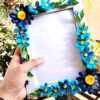 IMG20220404081104 Blue Quilled Flowers Photo frame - 5x7inch
