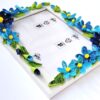 IMG20220404081127 Blue Quilled Flowers Photo frame - 5x7inch