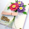 A bunch of flowers for you card