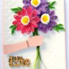 A bunch of flowers for you card