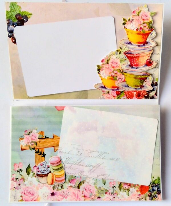 Sparkling Multicolored Birthday Mini Scrapbook | Gifts, Mini Scrapbooks