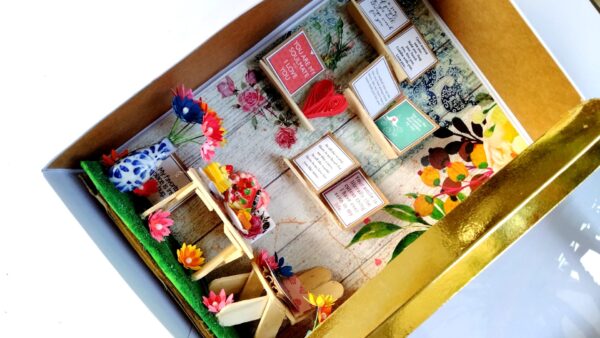Miniature Room - Love | Best wishes Greeting card