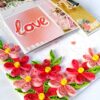 IMG20220517183313 Quilled flowers with pop up love card