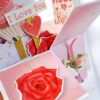 IMG20220517183348 Quilled flowers with pop up love card